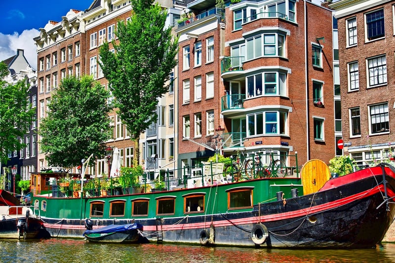Netherlands Canal Houses